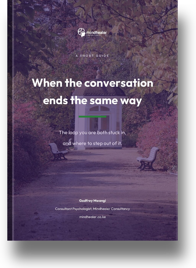 When the conversation ends the same way